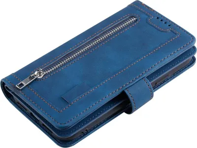 Produktbild von Motorola Edge 70 Hülle - Coverup Klapphülle mit Brieftasche - Blau