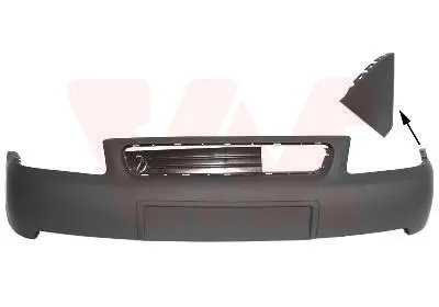 Produktbild von VAN WEZEL Stoßstange Stoßfänger für AUDI A3 Schrägheck (8L1) 0330576