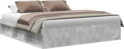 Obrázok produktu pre vidaXL Rám postele betónová sivá 180x200 cm