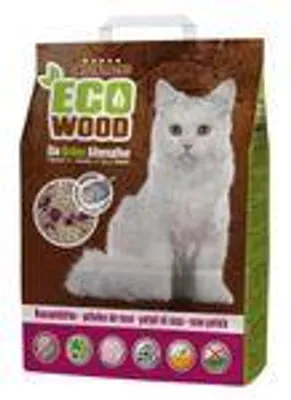 Produktbild von Crystal Rocks Katzenstreu ECO Wood Rosenblätter