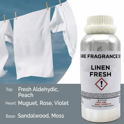 Productafbeelding van Pure geurolie Linen Fresh - 500 ml