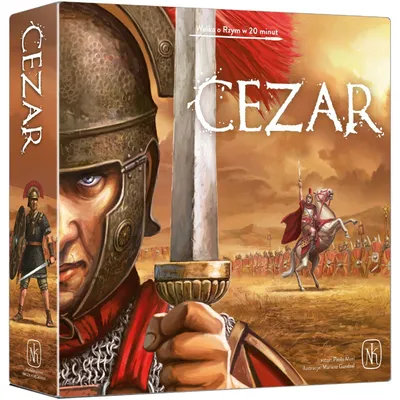 Zdjęcie produktu dla NASZA KSIĘGARNIA Gra Cezar 79410
