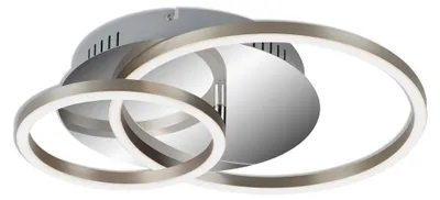 Produktbild von LED Deckenleuchte dimmbar Memoryfunktion matt-nickel 30W Metall Briloner