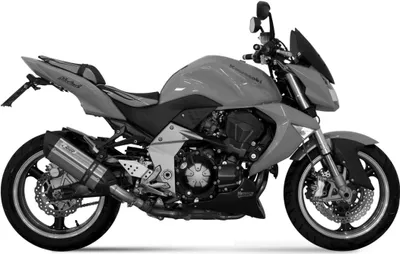 Image de MIVV Slip-on double échappement approuvé en acier inoxydable pour KAWASAKI Z 1000 2007-2009
