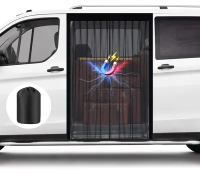 Produktbild von Magnetisches Mückennetz für Vans und Wohnmobile 150 x 110 cm
