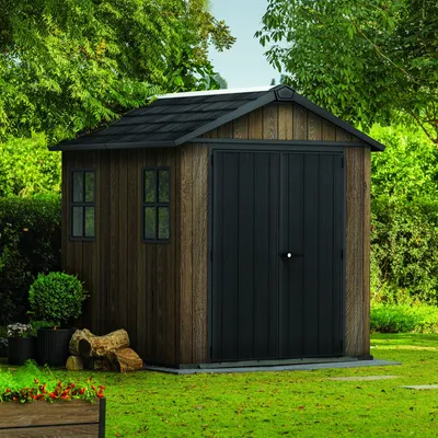 Immagine prodotto di Mattoon - Casetta da Giardino, 224x230x246h cm Marrone Noce