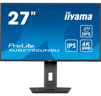 Zdjęcie produktu dla Iiyama 68.5Cm (27") Xub2792Uhsu-B6 16:9 4K Hdmi+Dp+Usb Ips