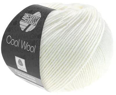 Produktbild von Lana Grossa - Cool Wool 0431 weiß
