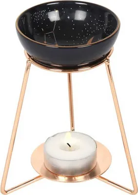 Produktbild von Something Different - Ölbrenner, Sternzeichen SD4573 (Einheitsgröße) (Schwarz/Gold)