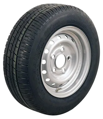 Rad + Reifen 185/60 R12C Zoll + 5½J x 12H2 Goodride 67/112/5