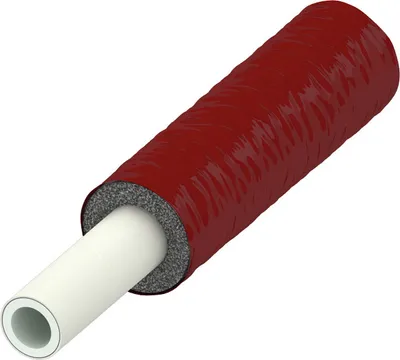 Produktbild von TECEflex PE-Xc/Al/PE-RT Verbundrohr rot 25x6 mm - 50 m (Nr. 731125)
