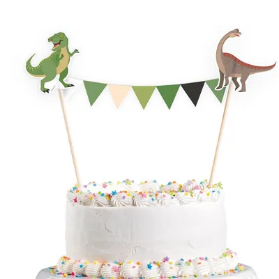 Obrázok produktu pre Šťastná výzdoba torty Dino