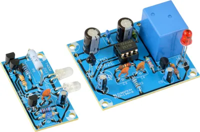 Produktbild von Infrarot-Lichtschranke bis 18 m 9V - 12V Kemo B062 Elektronischer Bausatz