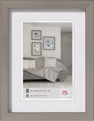 Image de Cadre photo Walther « Construction » noir, 10 x 15 cm