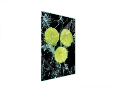 Obrázek produktu pro Skleněná krájecí deska 35x52 lemon