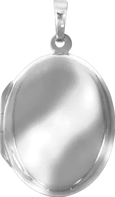 Produktbild von F Medaillon 925/- Sterling Silber rhodiniert