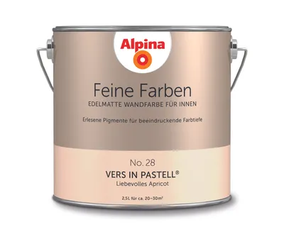 Produktbild von Alpina Feine Farben No. 28 Vers in Pastell® edelmatt 2,5 Liter