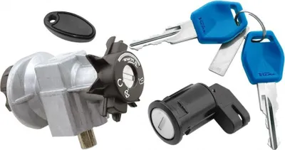 Produktbild von Vicma Schlosssatz / Zündschloss kompatibel mit Peugeot Jetforce, Looxor, Vivacity
