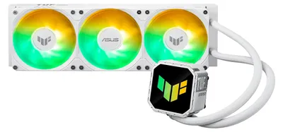 Zdjęcie produktu dla ASUS TUF Gaming LC III 360 ARGB White Edition, Chłodnica cieczy all-in-one, 12 cm, Biały