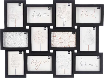 Obrázek produktu pro Fotorámeček na více fotografií, 12 fotek 10x15 cm, černý