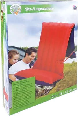 Produktbild von Luftmatratze Sitz/Liege Rot/Blau 78032