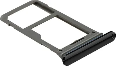 Immagine prodotto di Clappio, vassoio per nano SIM Galaxy S7 edge con slot microSD, nero