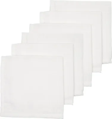 Productafbeelding van Baby Uni boerendoeken - 6 stuks (mousseline doeken - Mousseline doeken van 100% katoen - Absorberend & sneldrogend