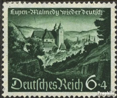 Produktbild von Briefmarken Deutsches Reich 1940 Mi 748 gestempelt Wiedereingliederung/Eupen,Malmedy