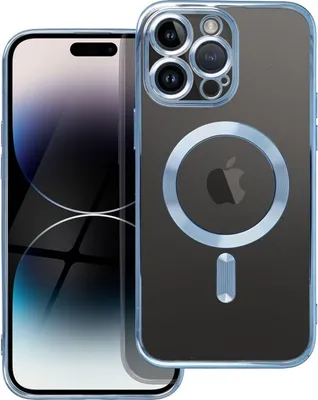 Produktbild von MagSafe Hülle mit Kameraschutz kompatibel mit iPhone 13 Pro Max Blau