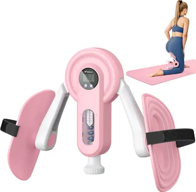 Produktbild von Beckenbodentrainer, Oberschenkeltrainer, Beintrainer, postnatale Rückbildung. Kompakt, tragbar, vielseitig einsetzbar