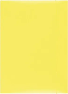 Immagine prodotto di Cartelle con elastico in cartoncino A4 - giallo