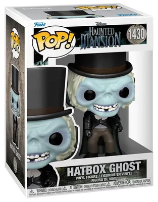 Zdjęcie produktu dla Figurka Funko Pop! Disney Hatbox Ghost z Haunted Mansion - winylowa kolekcjonerska