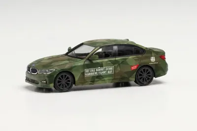 Produktbild von Herpa PKW BMW 3er Limousine Bundeswehr Personal 746885