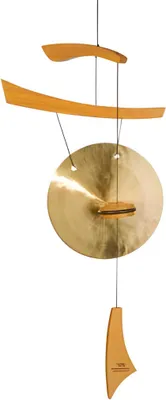 Produktbild von Woodstock Klangspiel Emperor Gong - Natur, Klein, Asiatisch, Windspiel, Handgehämmerter Messing-Gong
