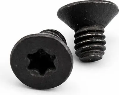 Produktbild von 20x Senkkopfschraube M4x6 ISR beschichtet (Microcor 200) schwarz