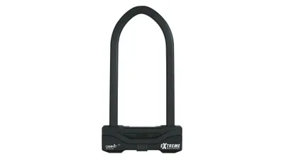 Immagine prodotto di ABUS U-lock Granit Extreme 59 - serratura per moto e biciclette con cilindro XPlus - massimo livello di sicurezza ABUS 20 - altezza grillo 245 mm