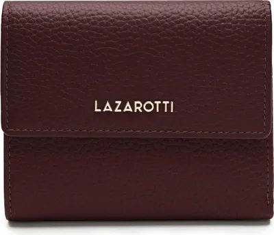 Immagine prodotto di Lazarotti Pelle portafoglio Bologna Leather Wallet With 8 Card Slots Burgundy marrone scuro