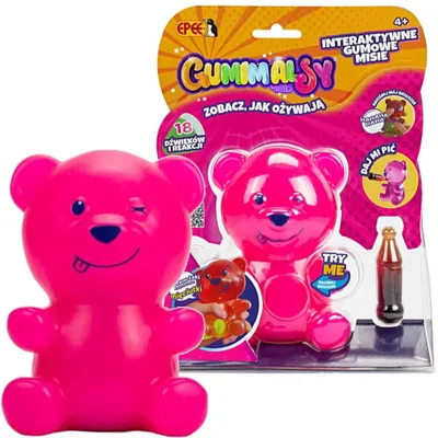 Obrázok produktu pre Gummymals ROSA Interaktívny super squishy gumový medvedík Epee