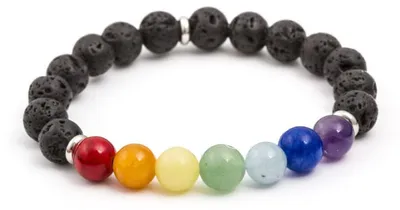 Produktbild von Perlenarmband aus Mineralsteinen MINK89/17