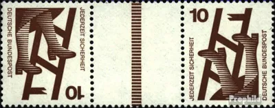 Produktbild von Briefmarken BRD (BR.Deutschland) 1972 Mi KZ9a gestempelt