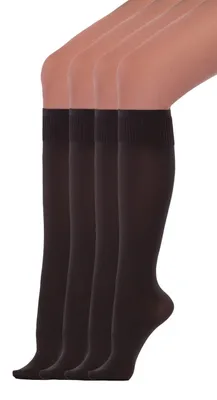Image de COLLANTS WOOTI : Lot de 2 collants en microfibre, 70 deniers, offrant un confort optimal grâce à leur élasticité