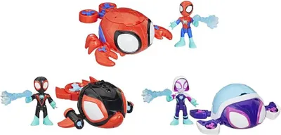 Produktbild von HASBRO - Spider-Man Actionfigur und fantastisches Fahrzeug