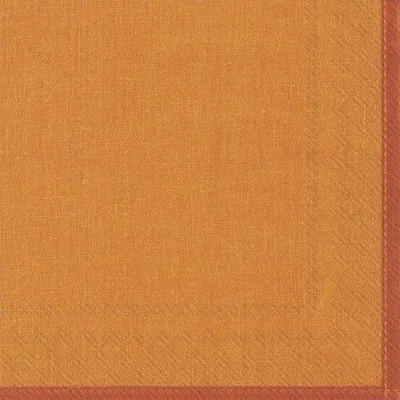 Produktbild von Servietten 33x33 cm - LINEN orange