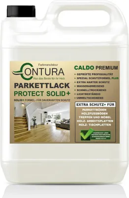 Produktbild von Contura 5Liter Premium Protect Parkettlack Treppenlack Dielenlack Fußbodenlack - Seidenmatt