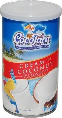 Produktbild von CocoTara Cream of Coconut Kokosnusscreme für exotische Cocktails 0,33 l Dose