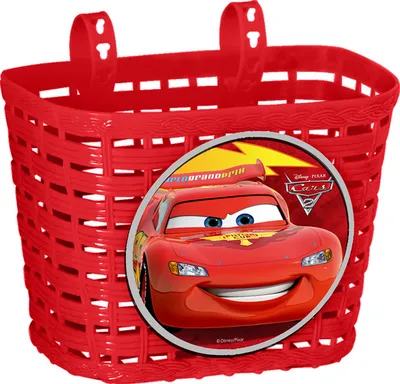 Produktbild von Kinder Disney Fahrradkorb Fahrrad Korb Lenkerkorb Körbchen CARS Mcqueen C892053