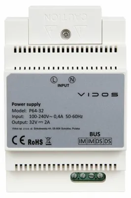 Productafbeelding van VIDOS 2IP P64-32 voeding