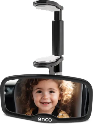 Produktbild von Baby Autospiegel, Clip-On, 100% unzerstörbar, vibrationsresistent, für das Auto