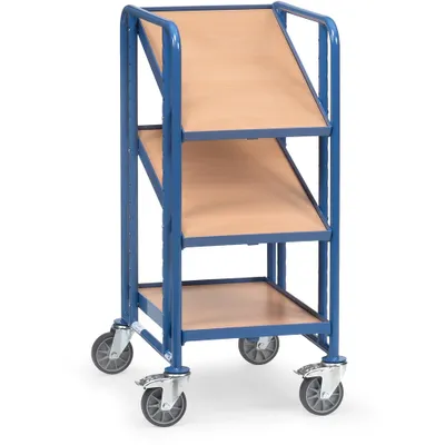 Productafbeelding van Fetra Eurokrattenwagen, laadvlak: lengte 410 mm, breedte 610 mm, draagvermogen 250 kg