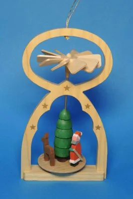 Obrázek produktu pro Ozdoba na vánoční stromeček s Otcem Vánoc Výška = 12 cm NOVINKA